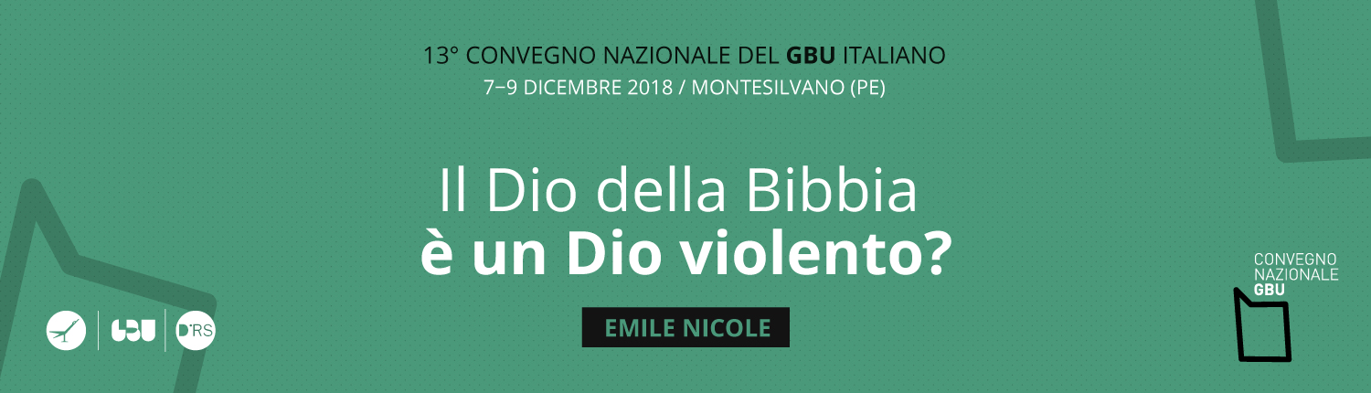 Banner Convegno Nazionale GBU 2018