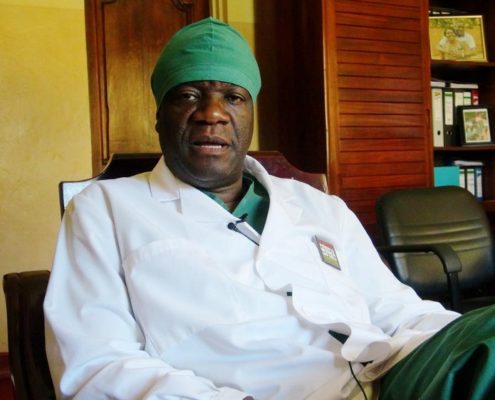 Dr Denis Mukwege by PINAULT/VOA [Public domain], via Wikimedia Commons
