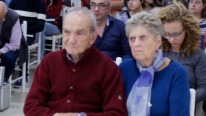 Emilio Grosso con la moglie Elaine